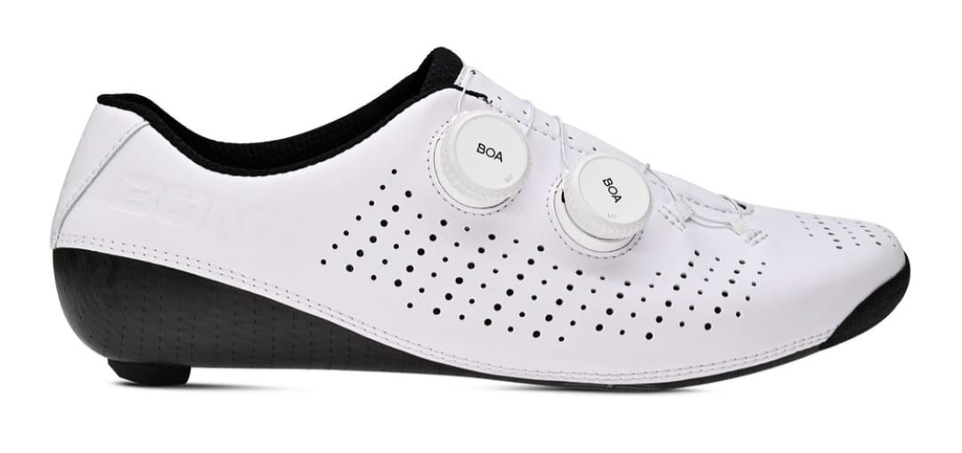 White hot sale cycling shoes